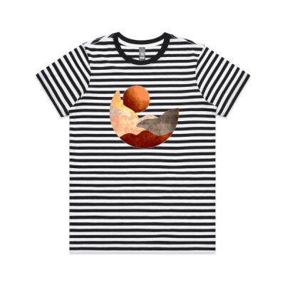 boho art - AS Colour Maple Tee - Striped Thumbnail
