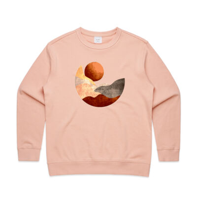 boho art -  AS Colour - Premium Women's Crew Thumbnail