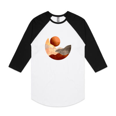 boho art - AS Colour - Raglan Tee Thumbnail