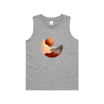 boho art - AS Colour - Kids Barnard Tank tee  Thumbnail