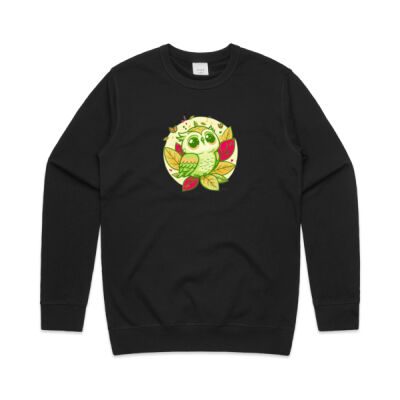 cute owl -  AS Colour - Premium Men's Crew  Thumbnail