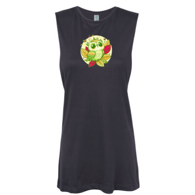 cute owl - Ramo - Sleeveless Tee Thumbnail