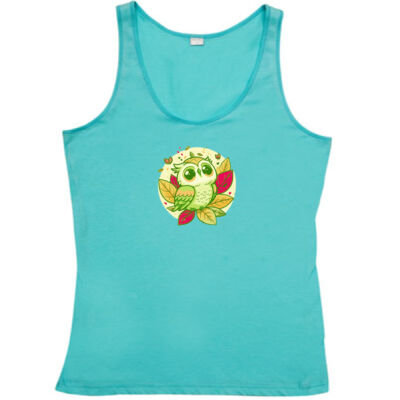 cute owl - Ramo - American Singlet Thumbnail