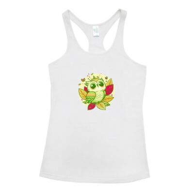 cute owl - Ramo - Kids T-back Singlet Thumbnail