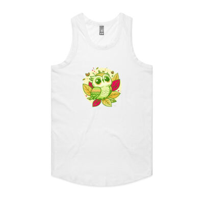 cute owl - AS Colour - Authentic Singlet Thumbnail