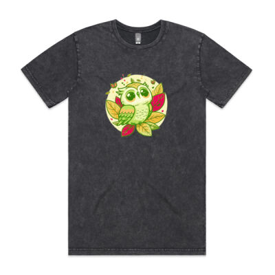 cute owl - AS Colour - Stonewash Staple Tee Thumbnail