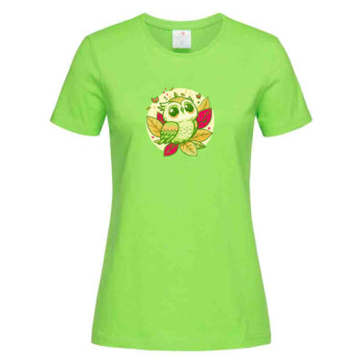 cute owl - Stedman Ladies Classic Tee Thumbnail