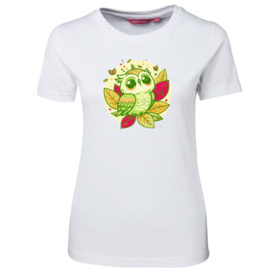 cute owl - Ladies Tee - On Special! Thumbnail
