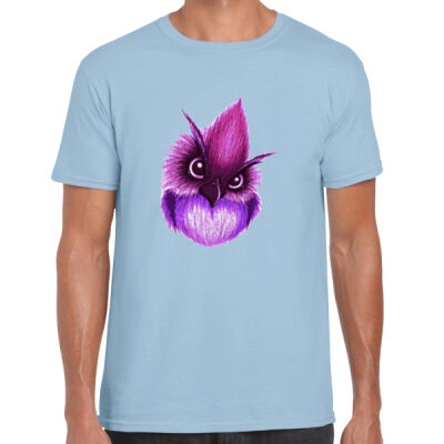 cute bird - Gildan Softstyle Adult T-Shirt Thumbnail