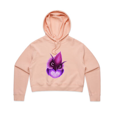 cute bird - AS Colour - Premium Women's Crop Hood Thumbnail