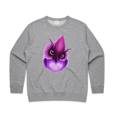 cute bird -  AS Colour - Premium Women's Crew Thumbnail