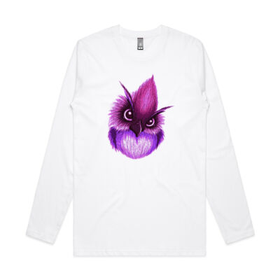 cute bird - AS Colour - Ink Long Sleeve Thumbnail