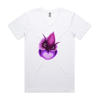 cute bird - AS Colour - Tarmac V-Neck Tee Thumbnail