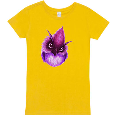 cute bird - Ramo - Ladies Modern Fit Tee Thumbnail