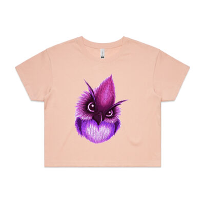 cute bird - AS Colour - Crop Tee Thumbnail
