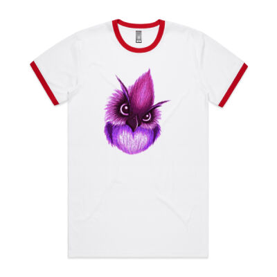 cute bird -  AS Colour Men's Ringer Tee Thumbnail