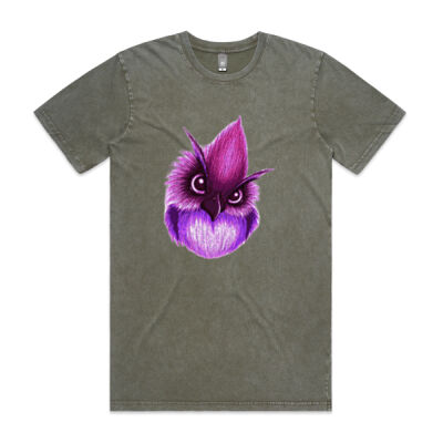 cute bird - AS Colour - Stonewash Staple Tee Thumbnail