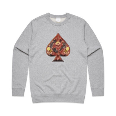ace of spade -  AS Colour - Premium Men's Crew  Thumbnail