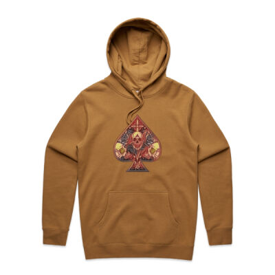 ace of spade - AS Colour - Mens Stencil Hoodie Thumbnail
