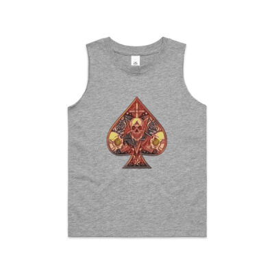 ace of spade - AS Colour - Kids Barnard Tank tee  Thumbnail