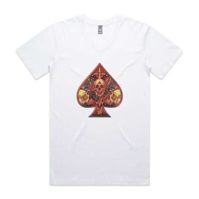 ace of spade - AS Colour - Tarmac V-Neck Tee Thumbnail