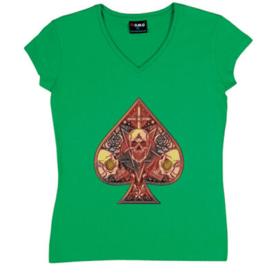ace of spade - Ramo - Ladies V Neck Thumbnail