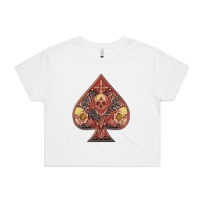 ace of spade - AS Colour - Crop Tee Thumbnail