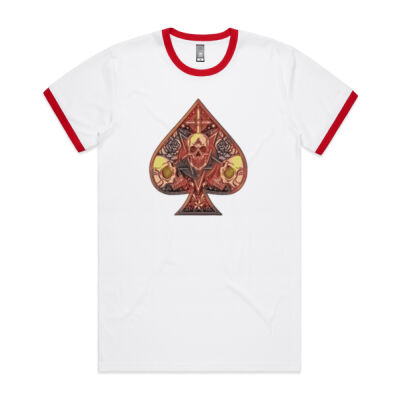 ace of spade -  AS Colour Men's Ringer Tee Thumbnail