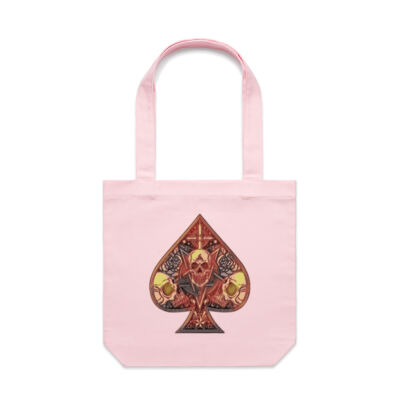 ace of spade - AS Colour - Canvas Carrie Bag Thumbnail