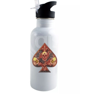 ace of spade - Stainless Steel Sports/Water Bottle 600ML Thumbnail
