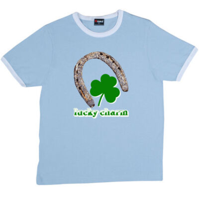 lucky charm - RAMO- Ringer Unisex Tee Thumbnail