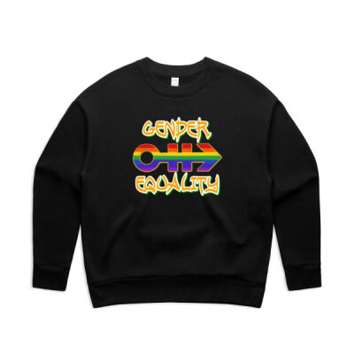 gender equality - AS Colour - Womens Relax Crew Thumbnail