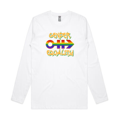 gender equality - AS Colour - Ink Long Sleeve Thumbnail