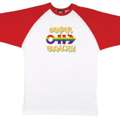 gender equality - RAMO - Unisex Raglan Sleeve Tee Thumbnail