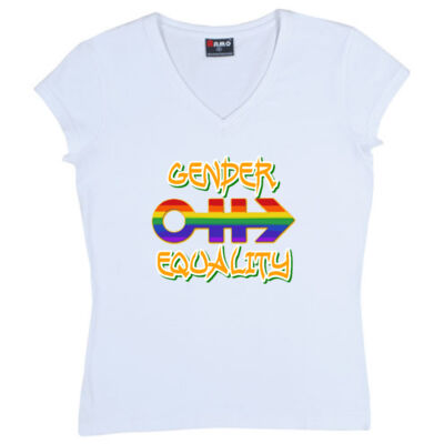 gender equality - Ramo - Ladies V Neck Thumbnail