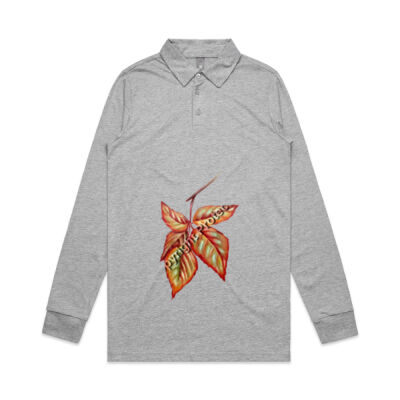 say hello autun - Long Sleeve Chad Polo Thumbnail