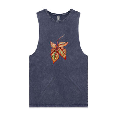 say hello autun - AS Colour - Stonewash Barnard Tank Thumbnail