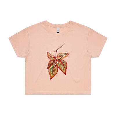 say hello autun - AS Colour - Crop Tee Thumbnail
