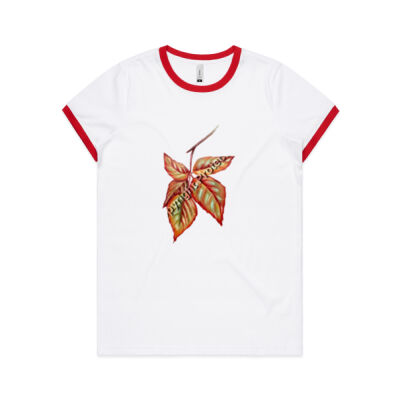 say hello autun - AS Colour Women's Ringer Tee Thumbnail