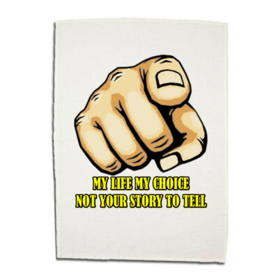 my life - Linen Tea Towels Thumbnail