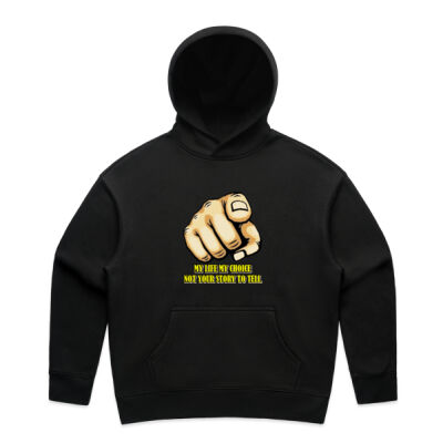 my life - AS Colour - Womens Relax Hood Thumbnail