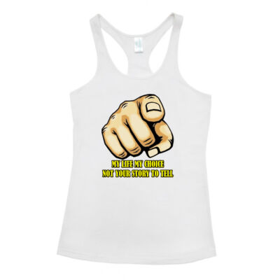 my life - Ramo - T-back Singlet Thumbnail