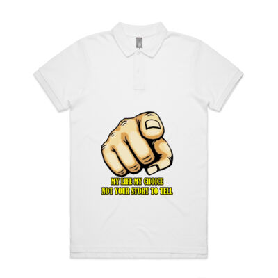 my life - AS Colour - Pique Polo Thumbnail