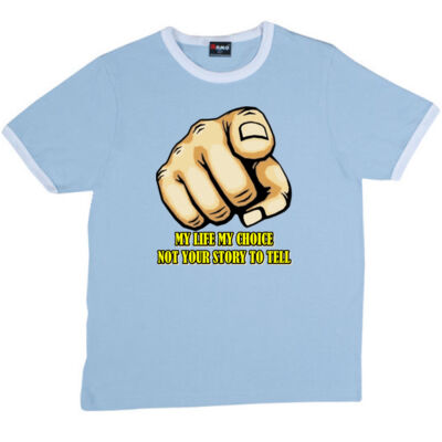 my life - RAMO- Ringer Unisex Tee Thumbnail