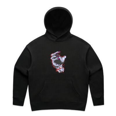 zombie hand - AS Colour - Womens Relax Hood Thumbnail