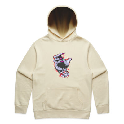 zombie hand - AS Colour - Mens Relax Hood Thumbnail