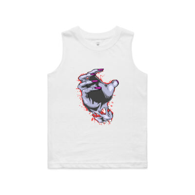 zombie hand - AS Colour - Kids Barnard Tank tee  Thumbnail