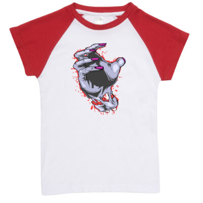 zombie hand -  RAMO- Organic Baby Raglan  Thumbnail