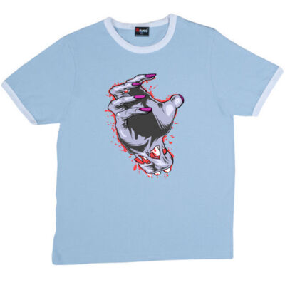 zombie hand - RAMO- Ringer Unisex Tee Thumbnail