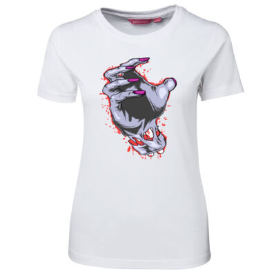 zombie hand - Ladies Tee - On Special! Thumbnail